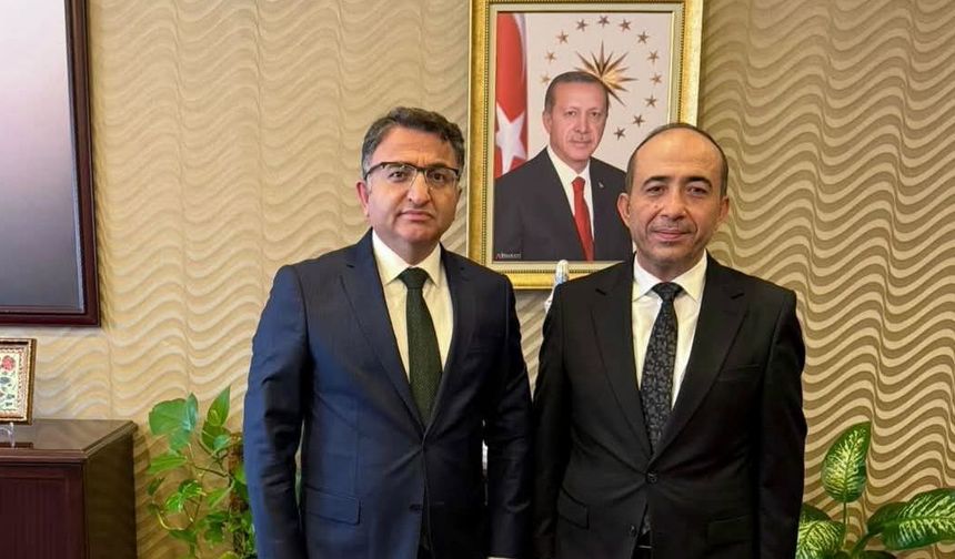 AK Parti Nevşehir Merkez İlçe Başkanı Serhat Sonugelen’den Ankara Vali Yardımcısı Hüseyin Çam’a Ziyaret