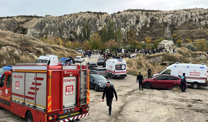 Göreme’de Peribacası Yıkıldı: Ö*lü ve Yaralılar Var