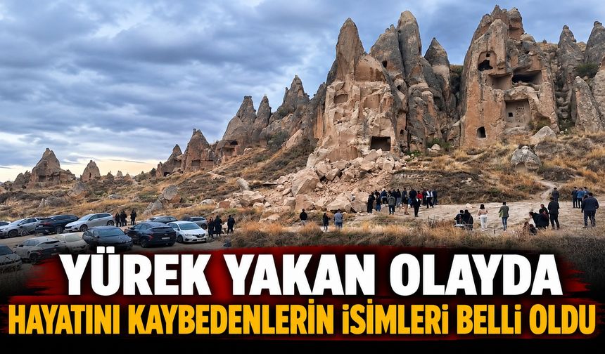 Yürek Yakan Olayda Hayatını Kaybedenlerin İsimleri Belli Oldu