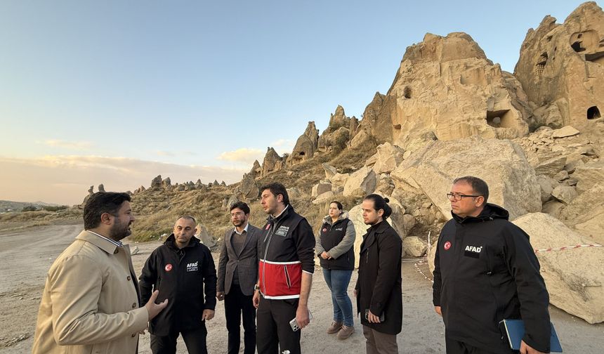 Milletvekili Emre Çalışkan, Göreme’deki Olay Yerinde İncelemelerde Bulundu