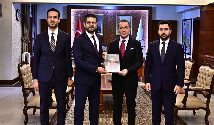 Cumhurbaşkanlığı Yatırım ve Finans Ofisi Başkanı Dağlıoğlu’ndan Vali Kök’e Ziyaret