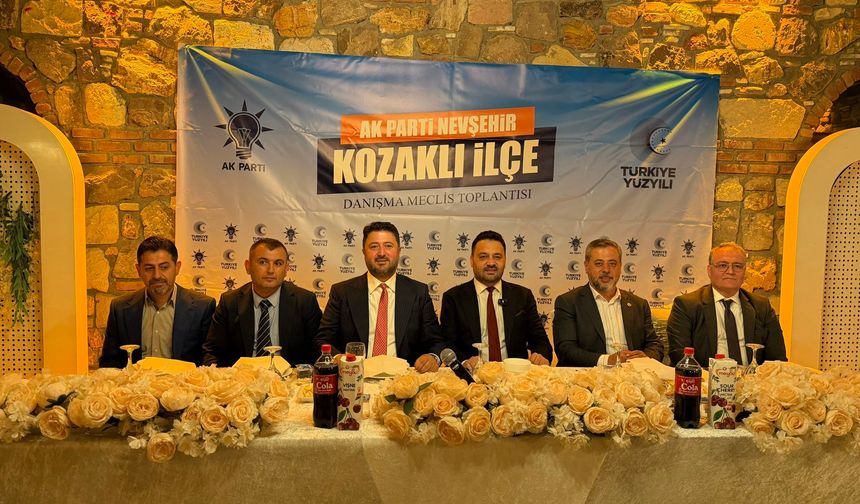 AK Parti Kozaklı İlçe Danışma Meclisi Toplantısı Gerçekleştirildi