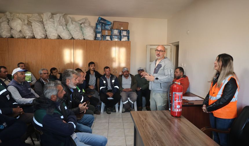Nevşehir Belediyesi Çalışanlarına “İş Sağlığı ve Güvenliği” Eğitimleri