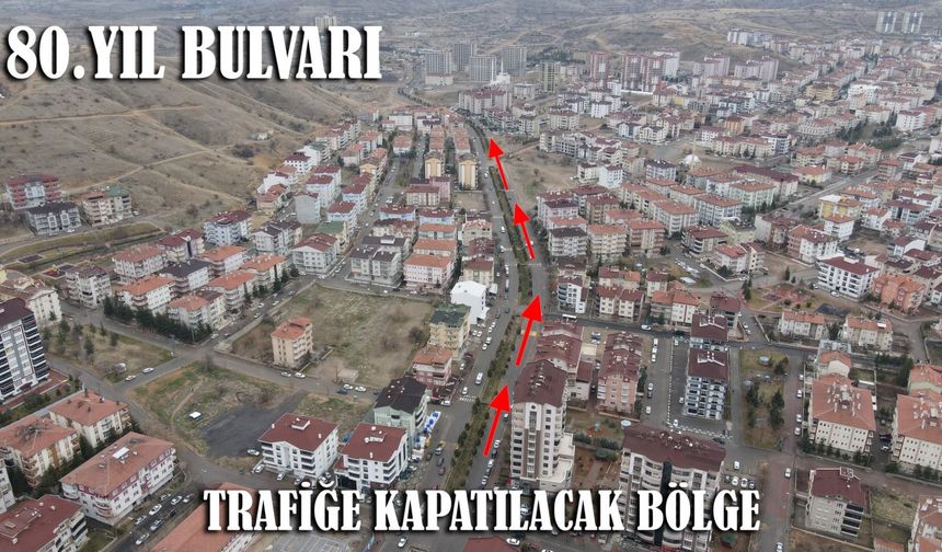 80. Yıl Bulvarı’nda Altyapı Ve Sıcak Asfalt Çalışmaları Başlıyor