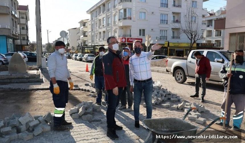 Nevşehir’de Altyapı Ve Üstyapı Yenileme Çalışmaları Sürüyor