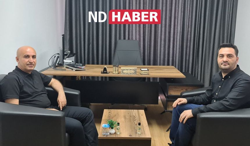 Nevşehir İl Milli Eğitim Müdürü Memet Polat'tan ND Haber'e Hayırlı Olsun Ziyareti