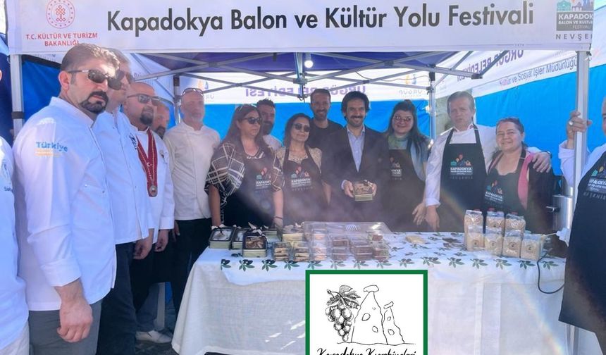 'Kapadokya Kurabiyeleri'ne' Kapadokya Kültür Yolu Festivalinde Büyük İlgi