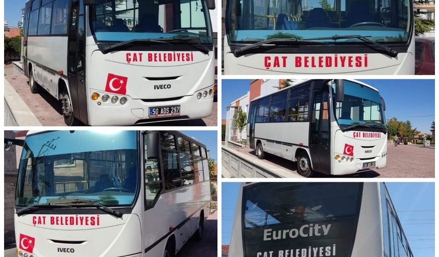 Başkan Ertürk'ten Müjde! Çat Nevşehir Arası Yolcu Taşımacılığını Belediye Yapacak 