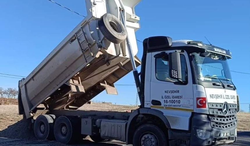 Çat-Nevşehir Yolu Genişletme Çalışmaları Başladı