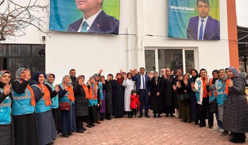 Çat Kadın Kolları Başkanlığına Ümüş Gülal Atandı