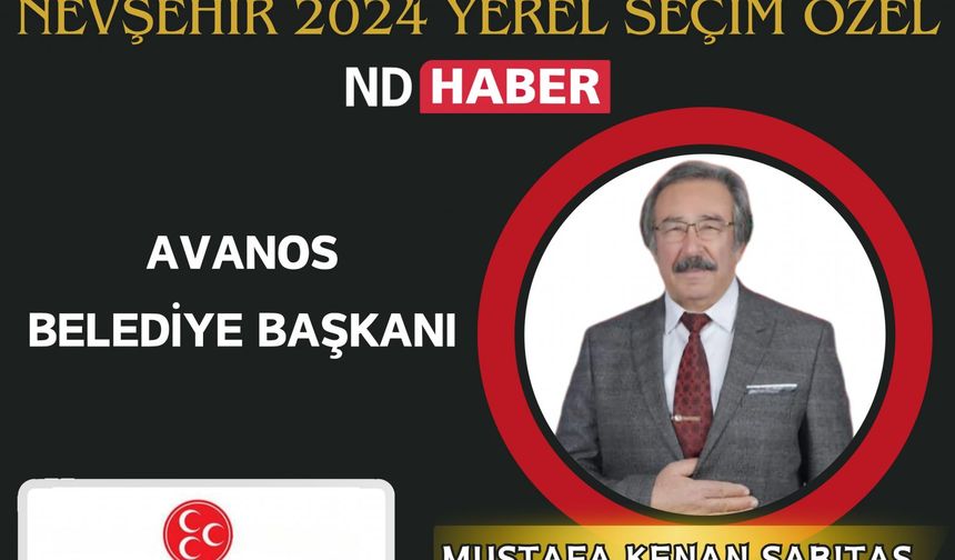 Avanos Belediye Başkanı Mustafa Kenan Sarıtaş Oldu!