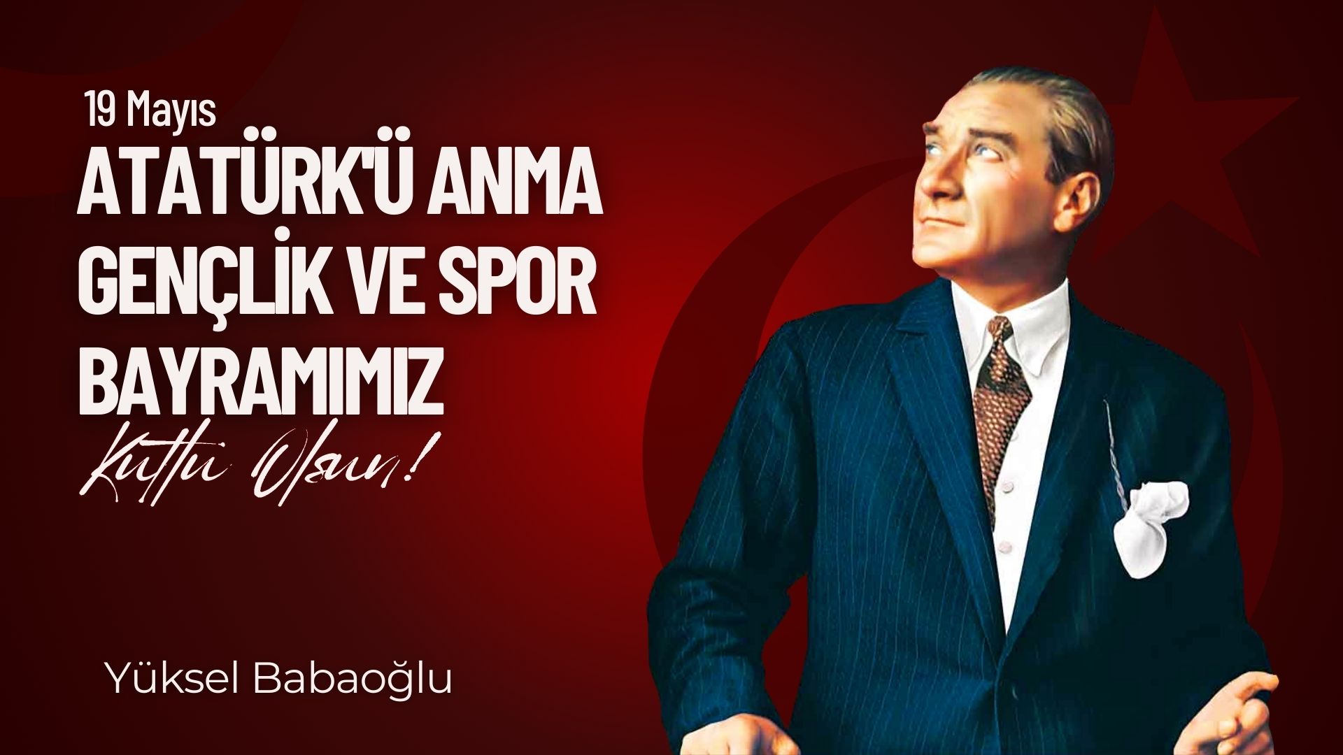 Kırmızı Basit 19 Mayıs Atatürk'ü Anma Gençlik Ve Spor Bayramı Video 20250518 164643 0000