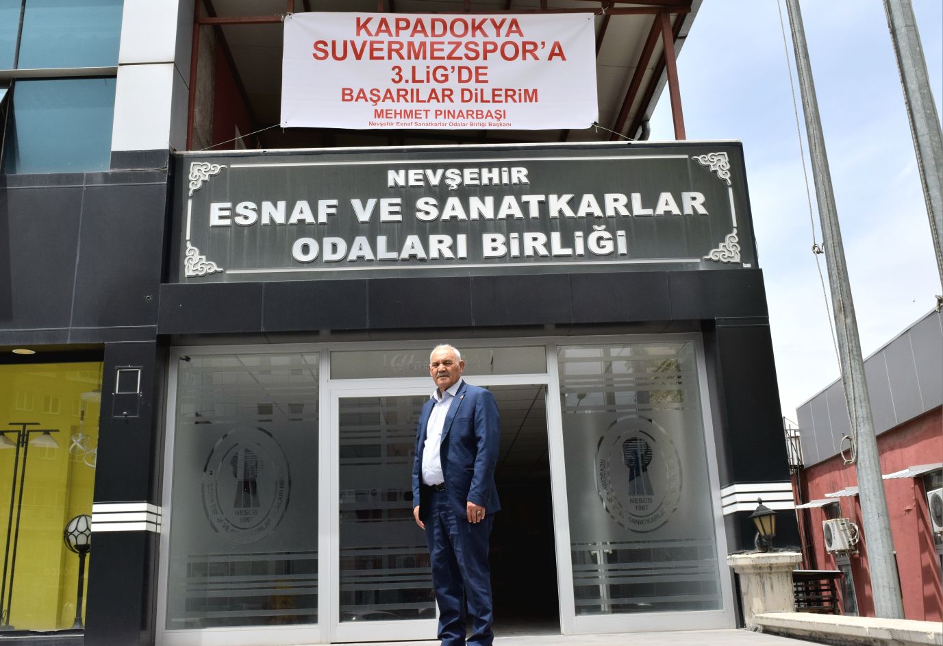 Pınarbaşı'dan Tebrik