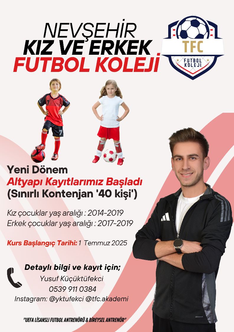 Kırmızı Ve Beyaz Modern Futbol Okulu Afiş 20250603 060706 0000