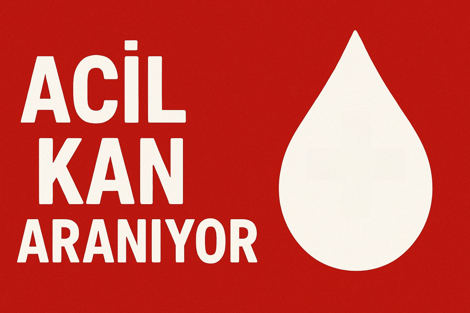 Acil Kan Aranıyor Uyarısı (1)