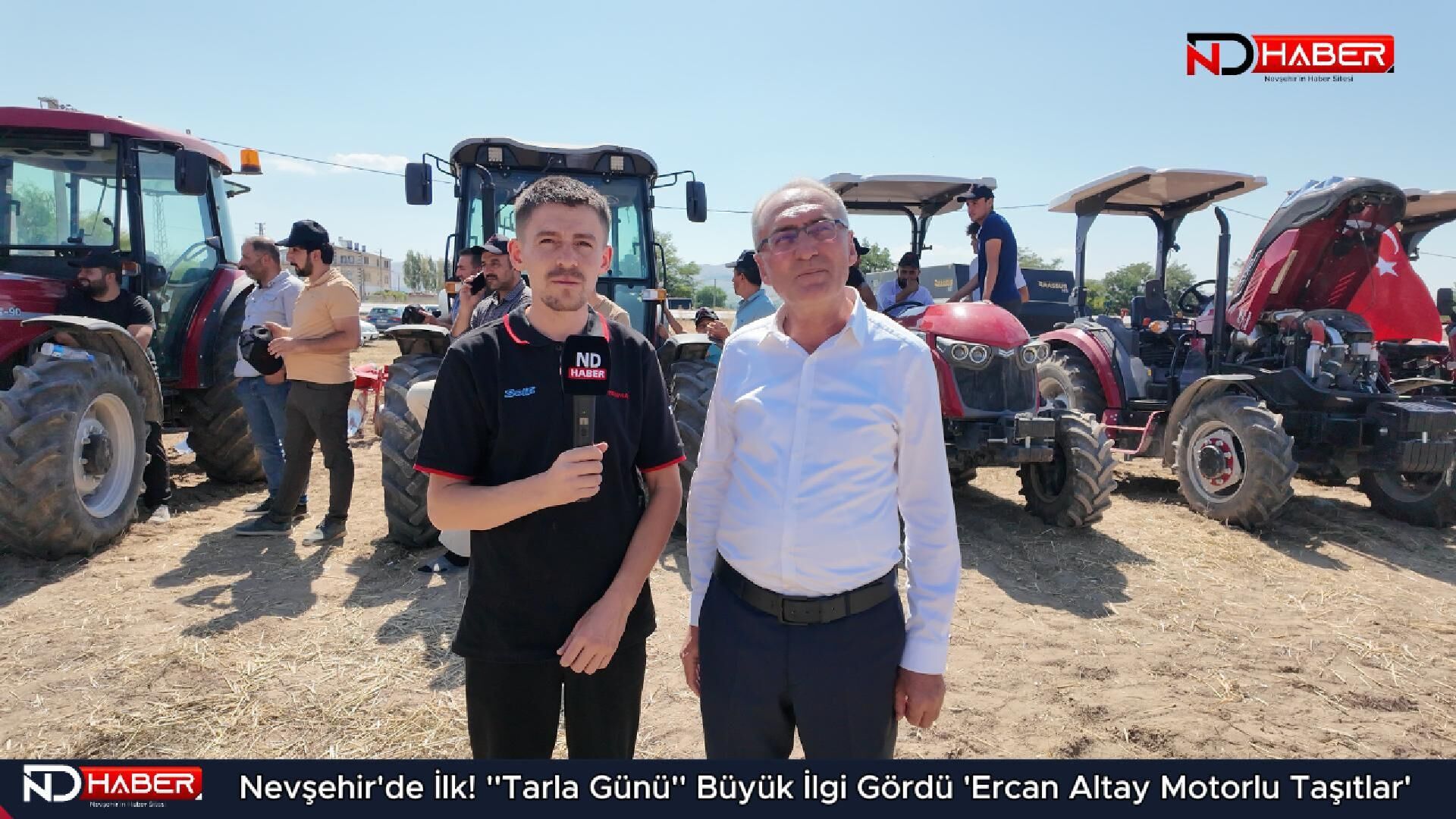 Nevşehir’de ilk! "Tarla Günü" Büyük İlgi Gördü 'Ercan Altay Motorlu Taşıtlar'