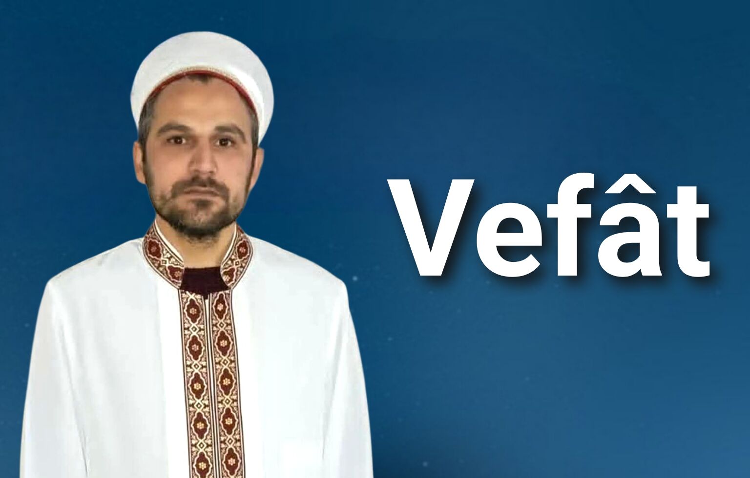 Nevşehirli Genç İmam Vefât Etti