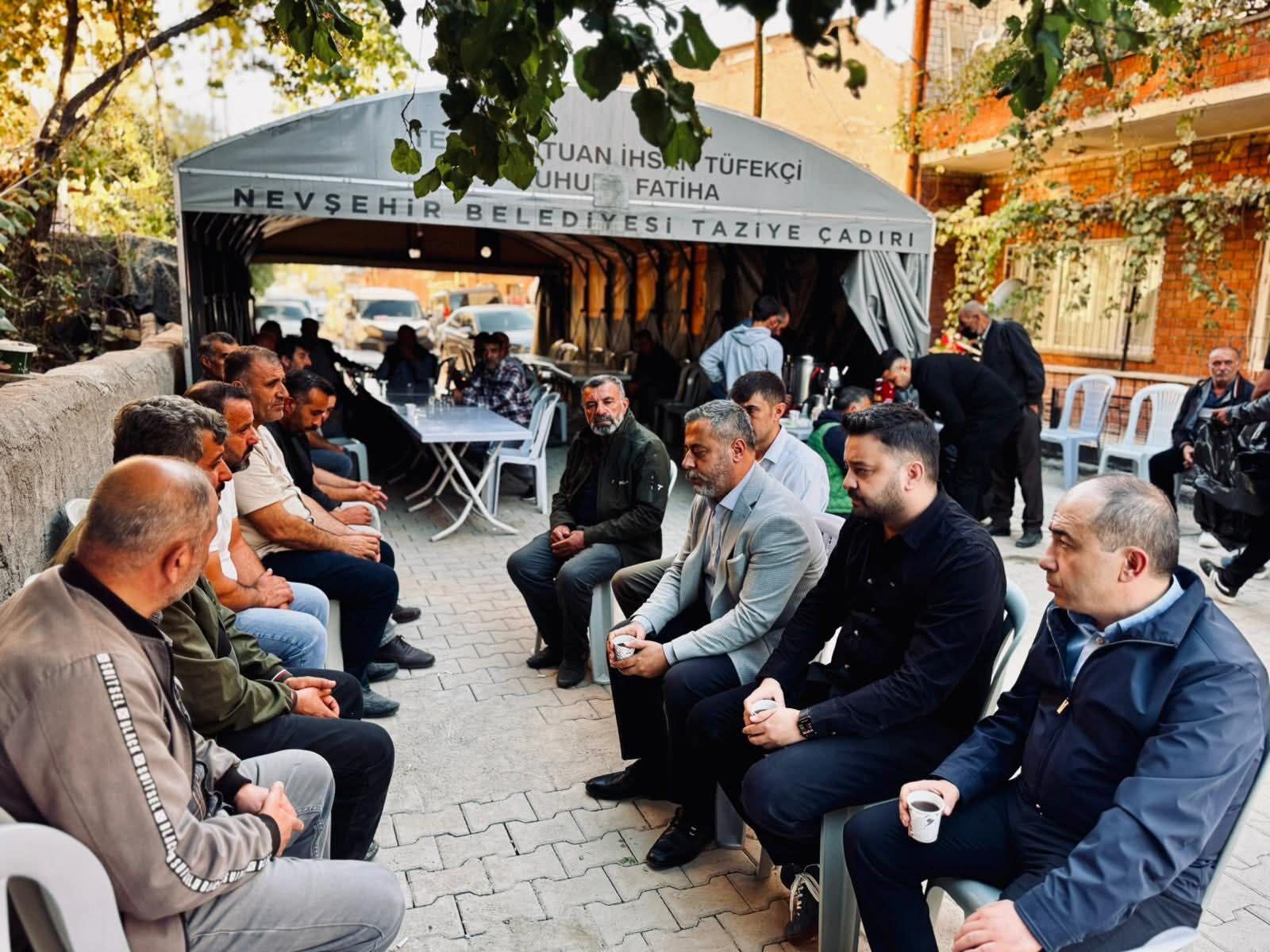 AK Parti Nevşehir Teşkilatından Afşar Ailesine Taziye Ziyareti
