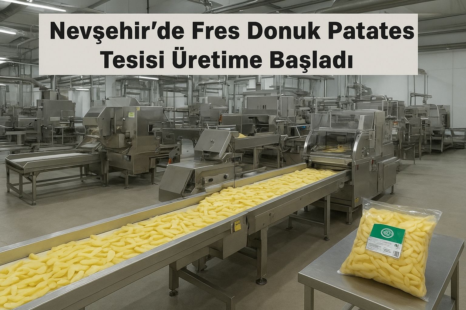 Nevşehir Donuk Patates Üretim Tesisi