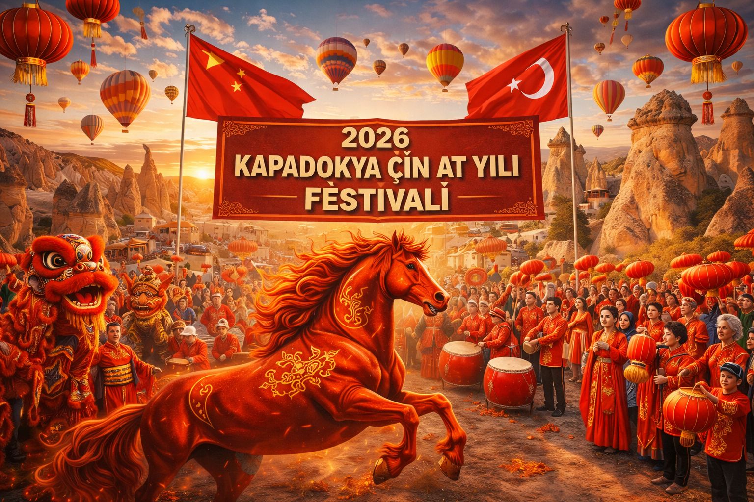 Kapadokya Çin At Yılı Festivali