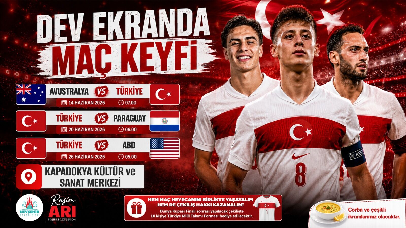 Nev Bel Mi̇lli̇ Takim Dev Ekran 001