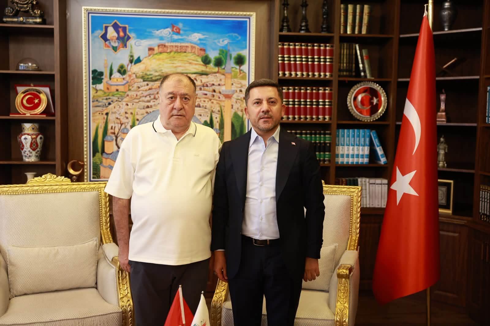 NTSO Başkanı Parmaksız’dan Belediye Başkanı Arı'ya Nezaket Ziyareti