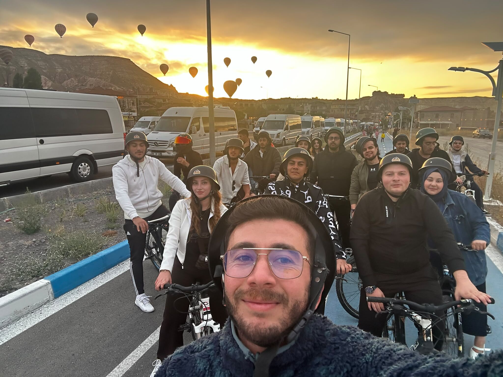 AK Parti Nevşehir Gençlik Kollarından Bisiklet Yolunda Farkındalık Etkinliği