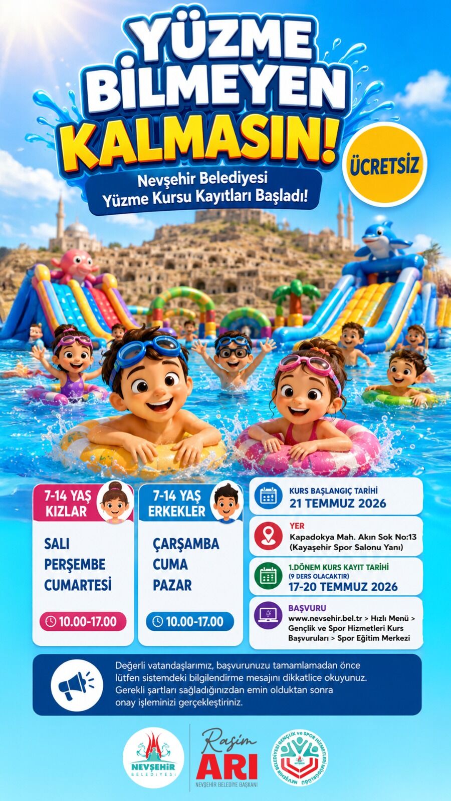 Nev Bel Yüzme Kursu 002