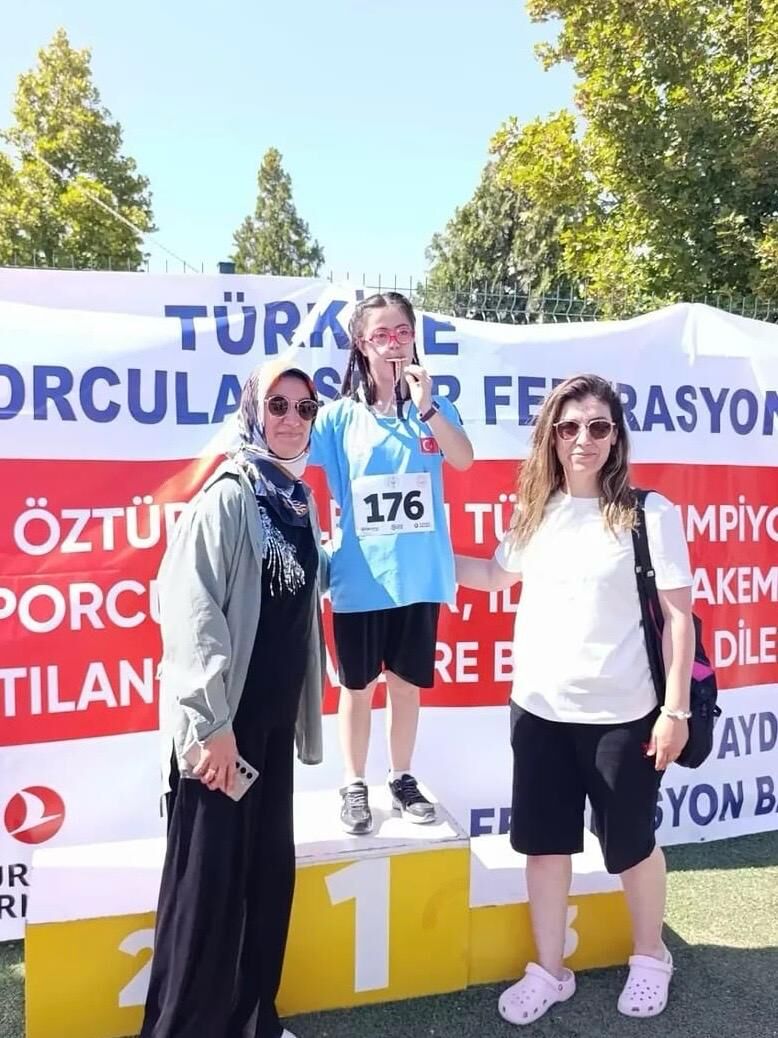 Erva Narin, Atletizmde Türkiye Şampiyonu Oldu