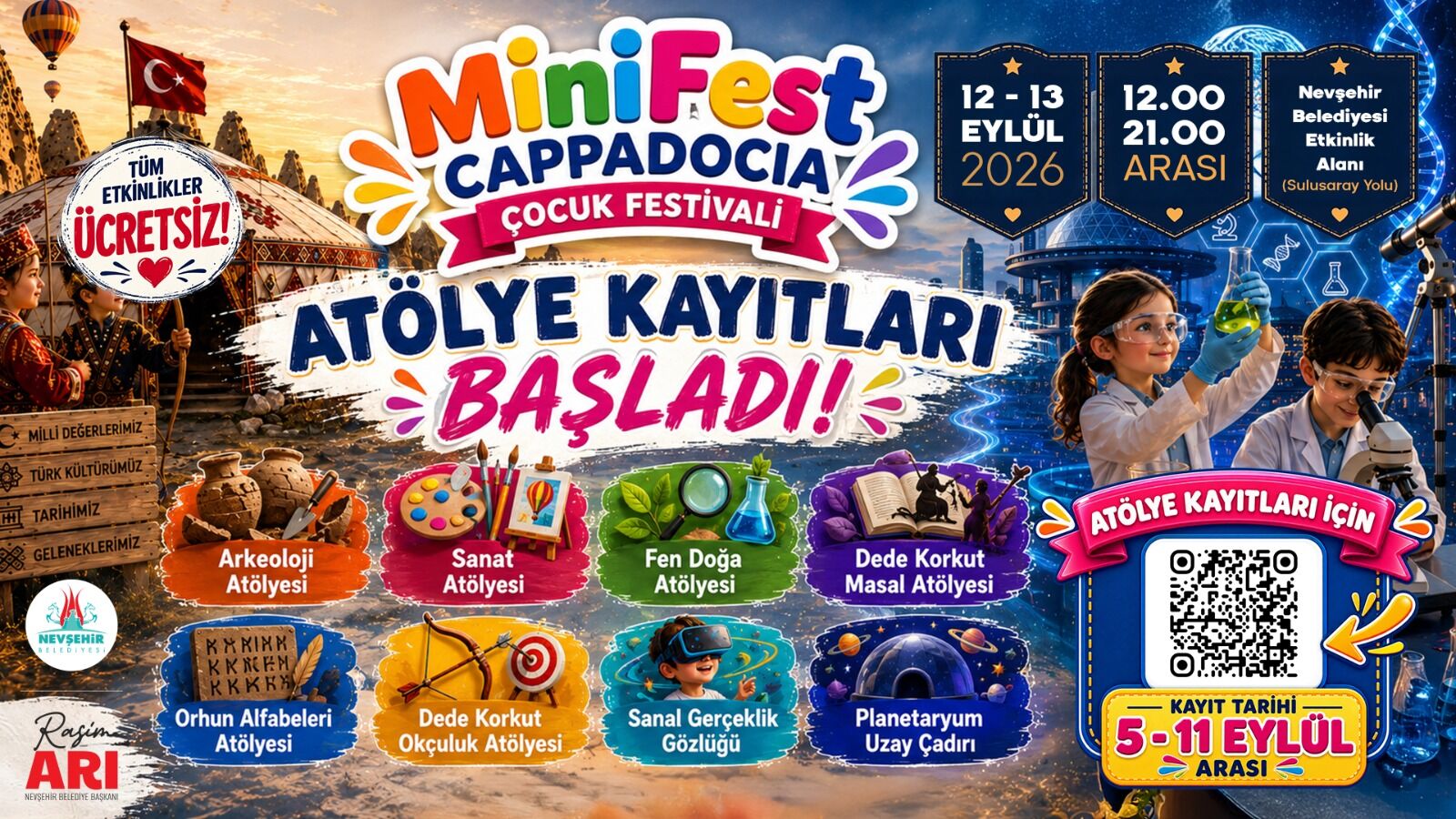 Nev Bel Mi̇ni̇fest Kapadokya Festi̇val 001