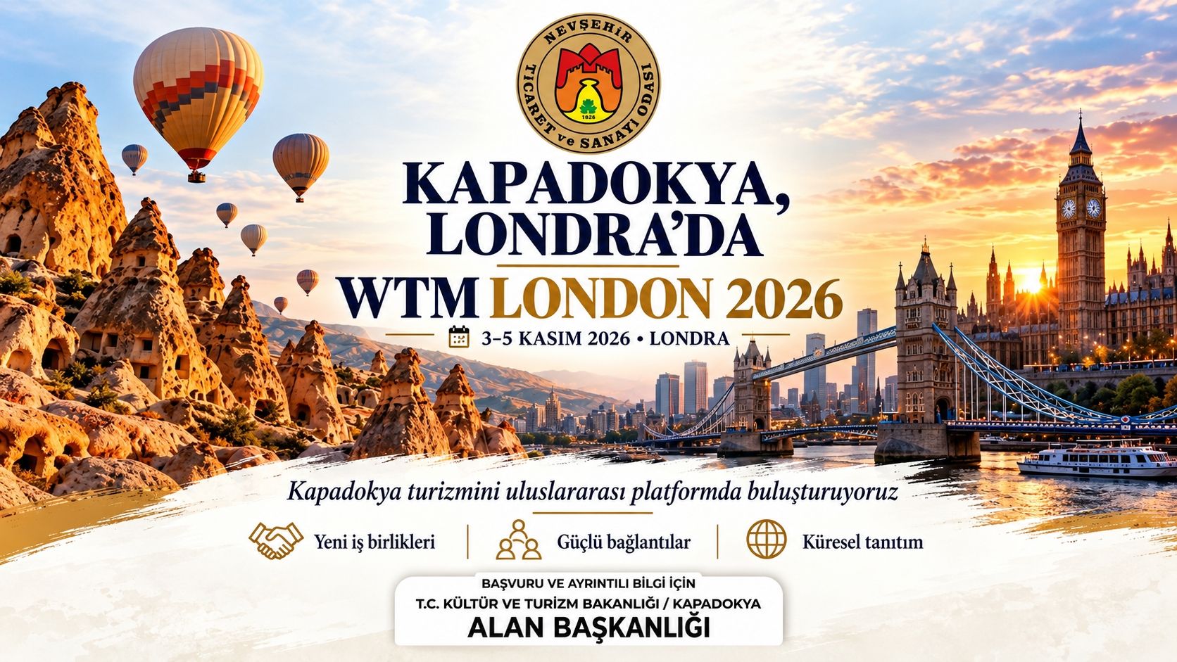 NTSO Başkanı Öbekli’den Kapadokya Turizmcilerine WTM Londra Fuarı Daveti
