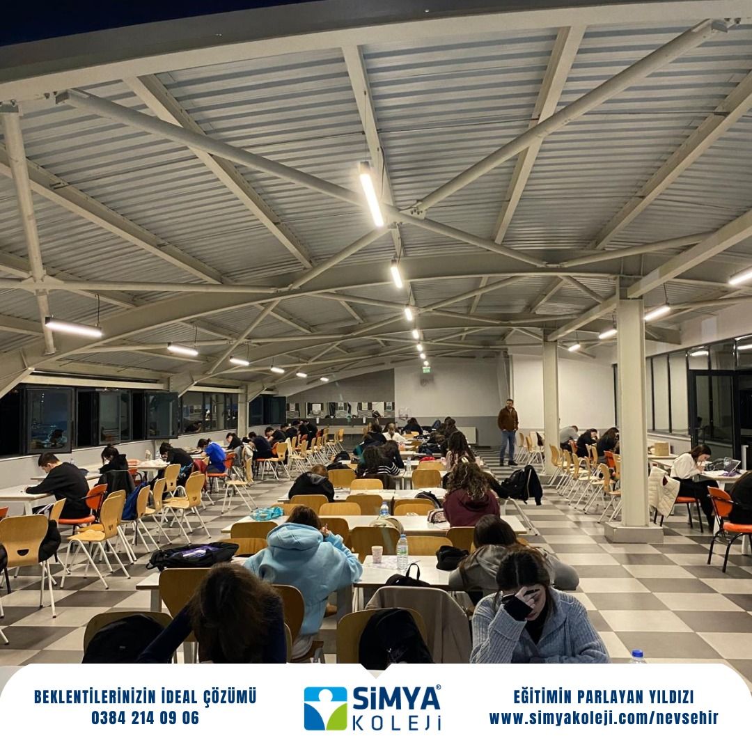 Nevşehir Simya Koleji’nde Sosyal Akşam Etütleriyle Üniversiteye Hazırlık Devam Ediyor