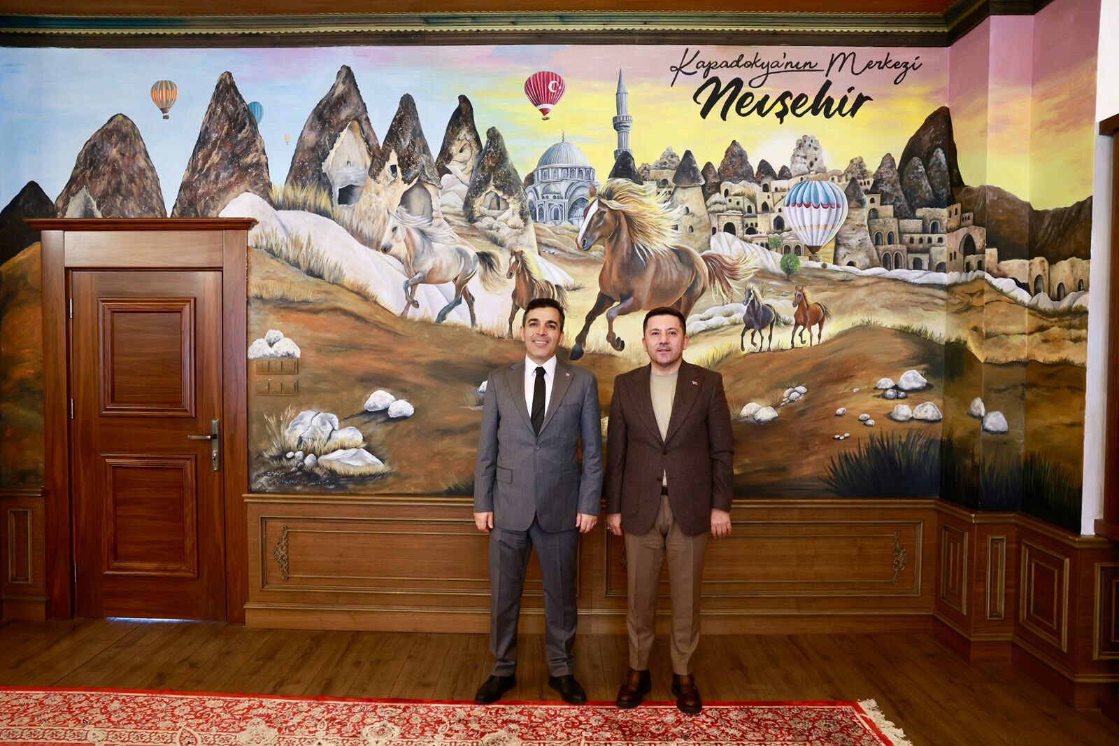 Nev Bel Emni̇yet Müdürü Zi̇yaret 001