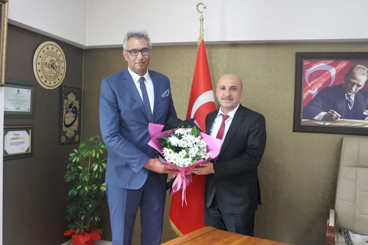 Tes. İl Başkanı Urgenç’ten Milli Eğitim Müdürüne Tebrik Ve Teşekkür Ziyareti
